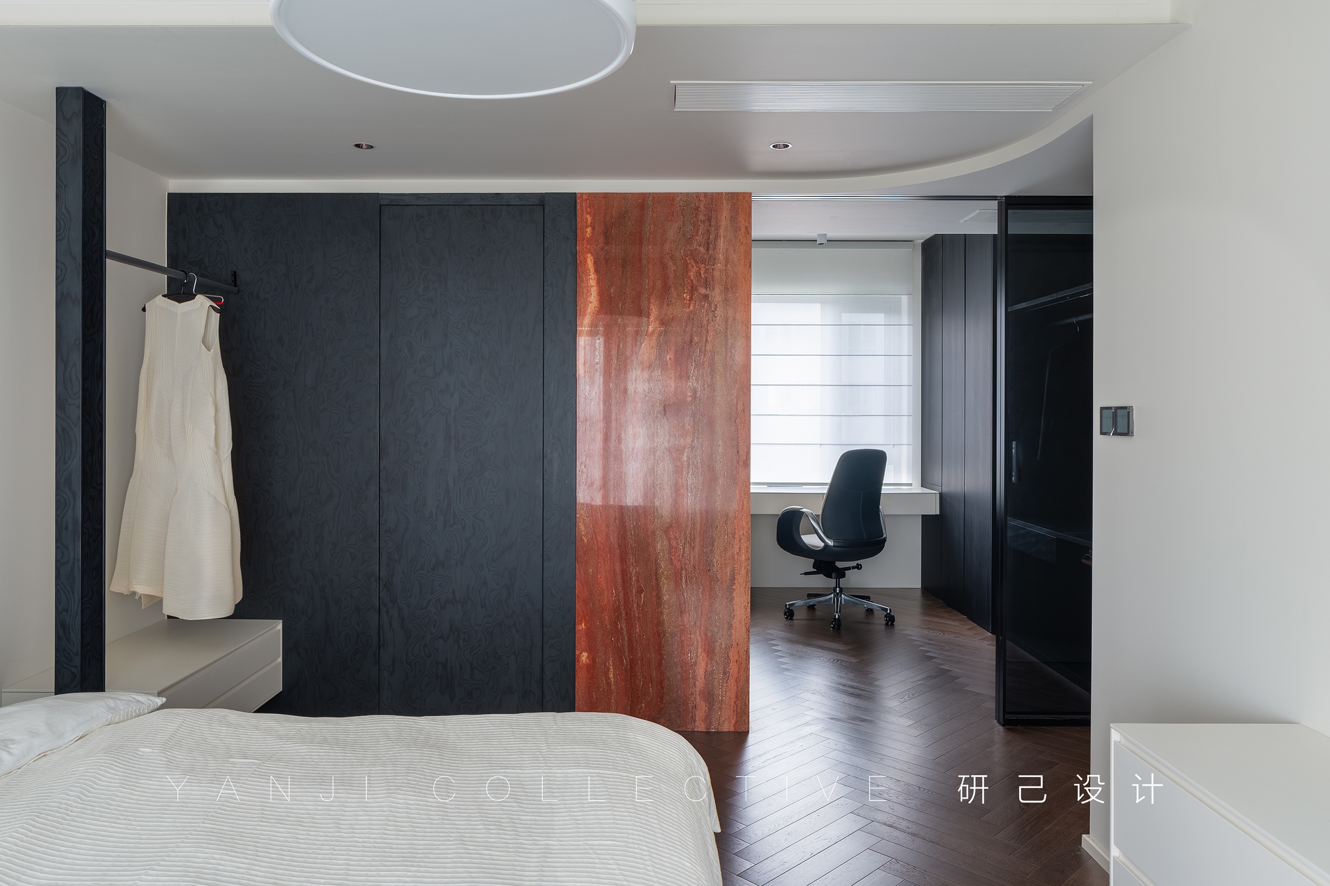 研己实景·142平精装修改造蓝调新家丨中国北京丨研己设计-37