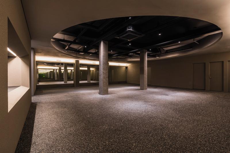 简约黑白色调，68 平健身中心室内设计-6