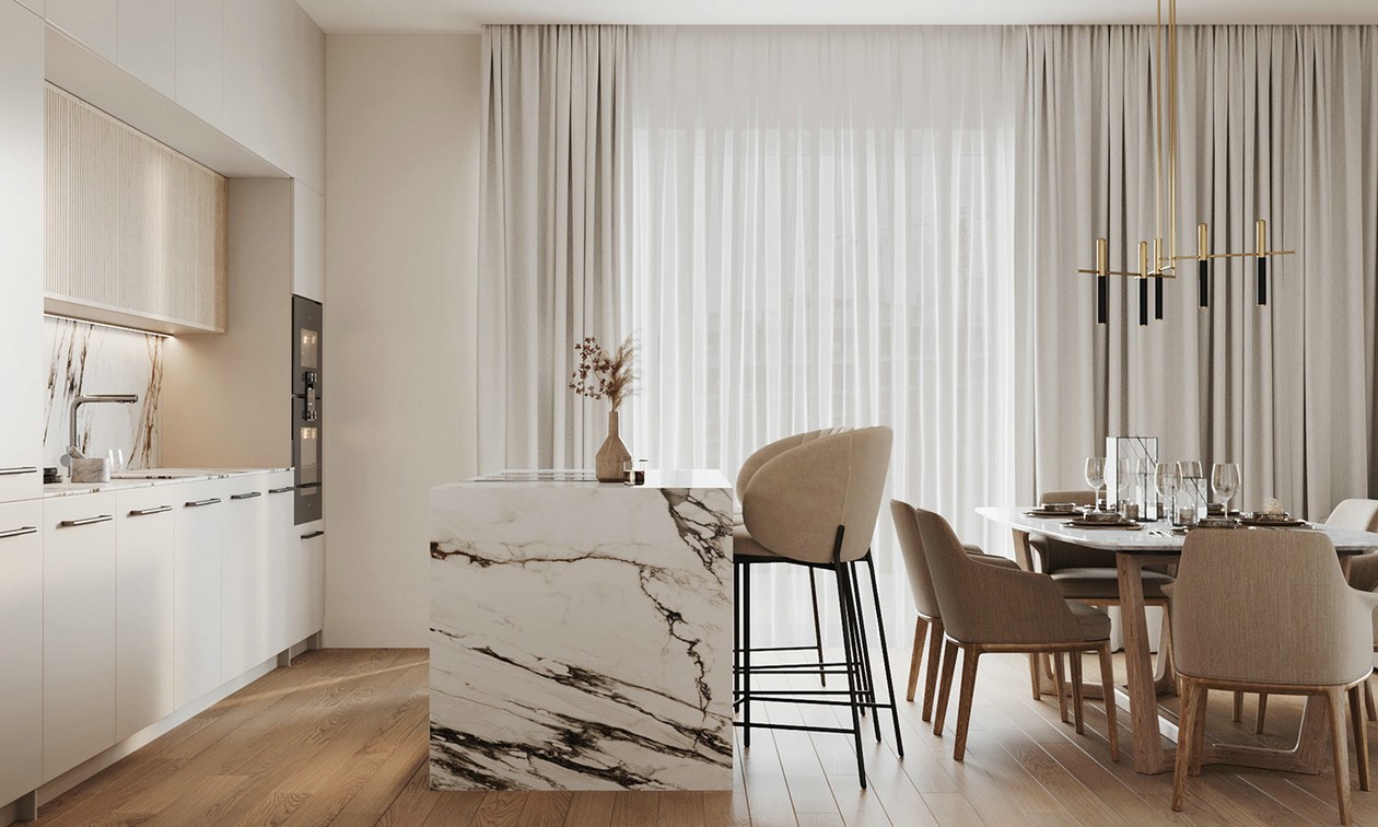 俄罗斯 130㎡住宅设计-4