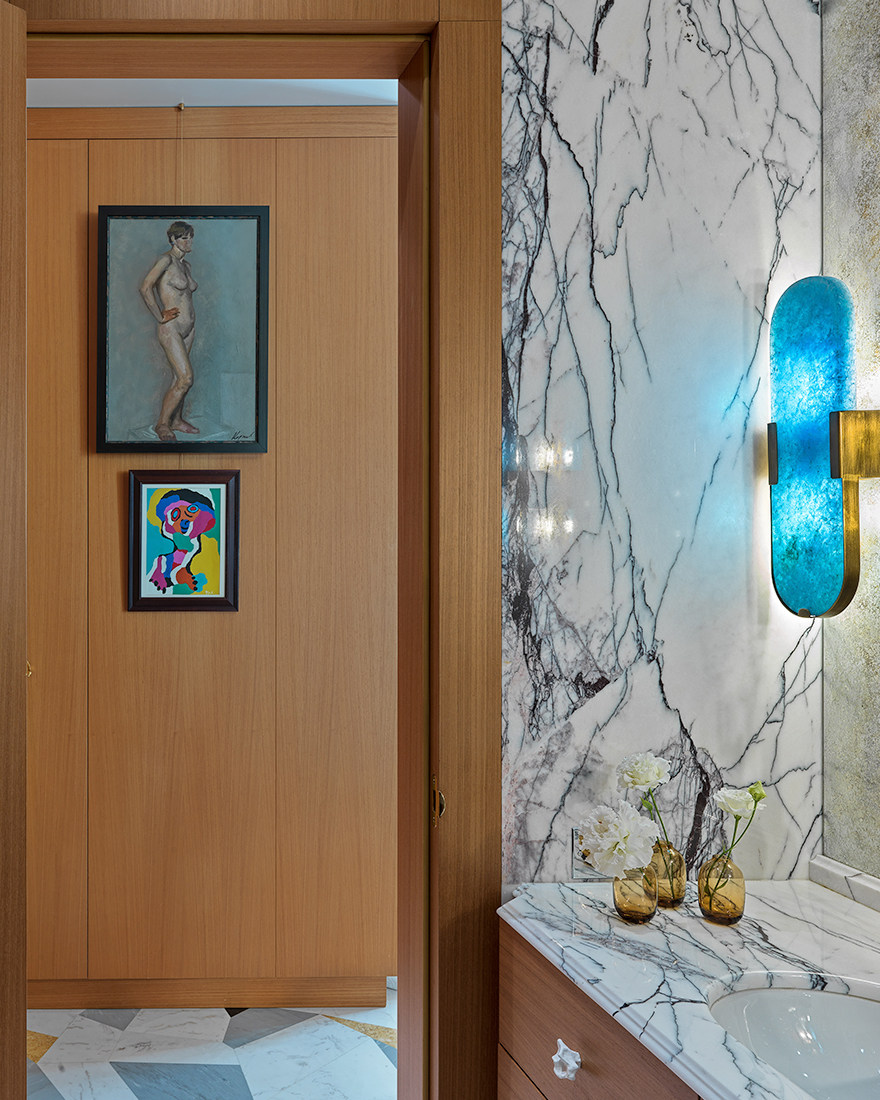 豪华艺术公寓设计丨俄罗斯莫斯科丨Ангелина Аскери-27