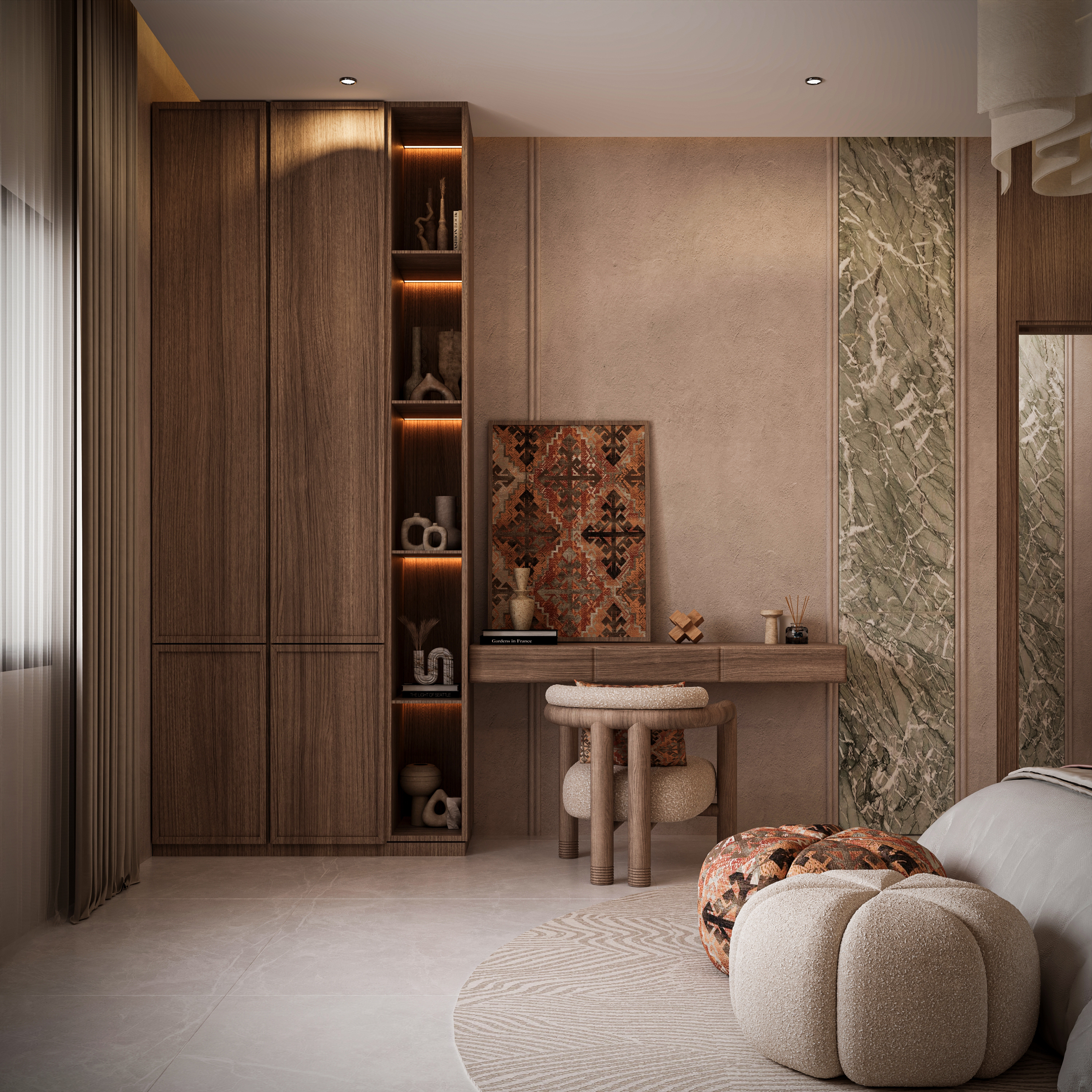 Master Bedroom Design（当代主卧设计）丨阿联酋迪拜-12