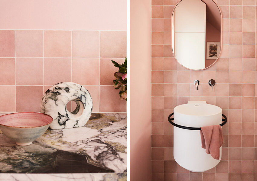 悉尼邦迪海滩彩色度假屋设计-17