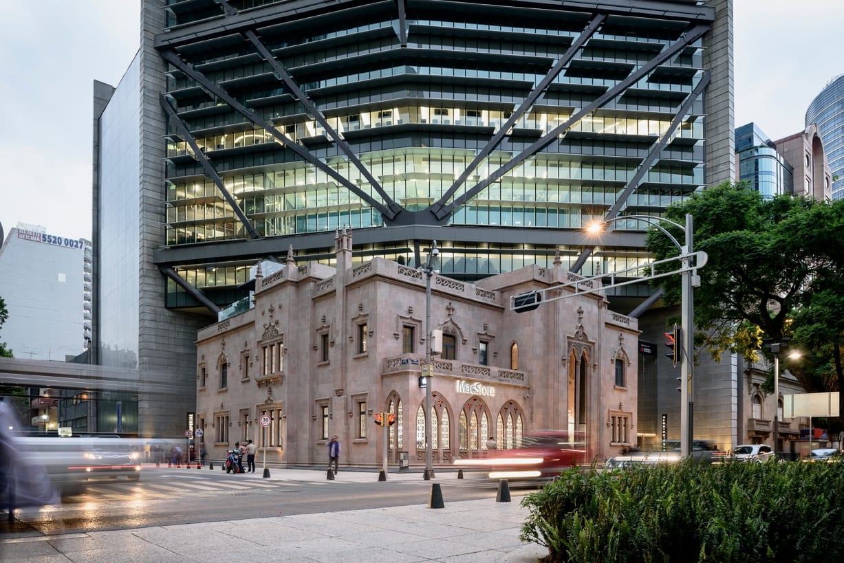 墨西哥城地标建筑——Torre Reforma 写字楼室内设计解析-6