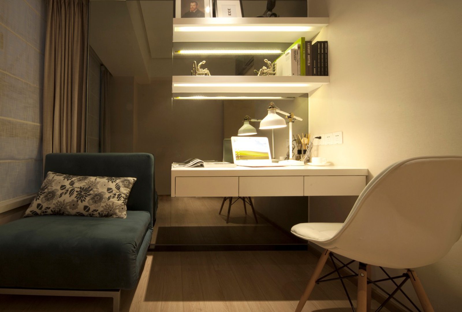 时尚的暖意 中信金山湾样板间  曾秋荣-39