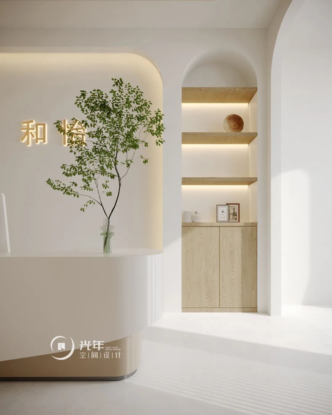 和怡头疗店丨中国温州丨浙江光年空间设计-5