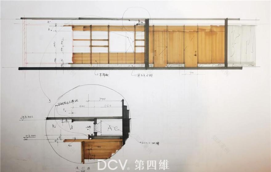 西安-金沙河办公会所室内外装修设计-11