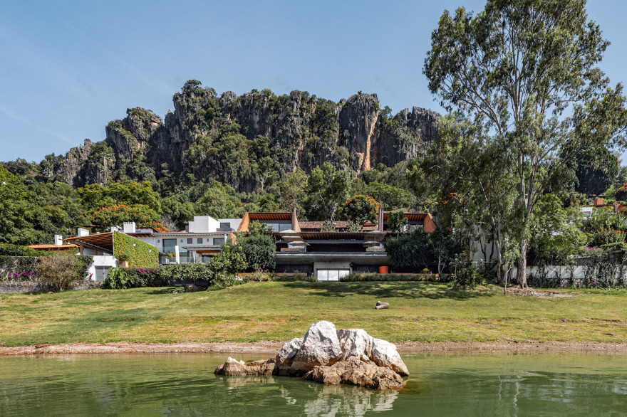 墨西哥 La Peña 湖畔住宅丨Central de Arquitectura-73