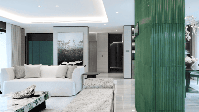 重庆融创桃花源 406 样板间丨中国重庆丨北京居其美业室内设计有限公司-104