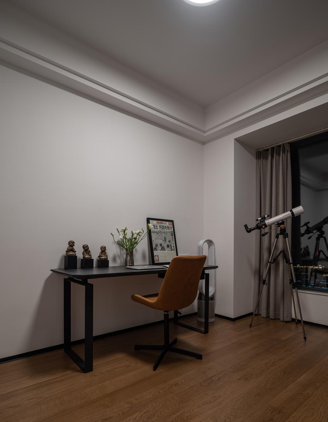 灰白之境 · 简约而不简单的客餐厅设计-24