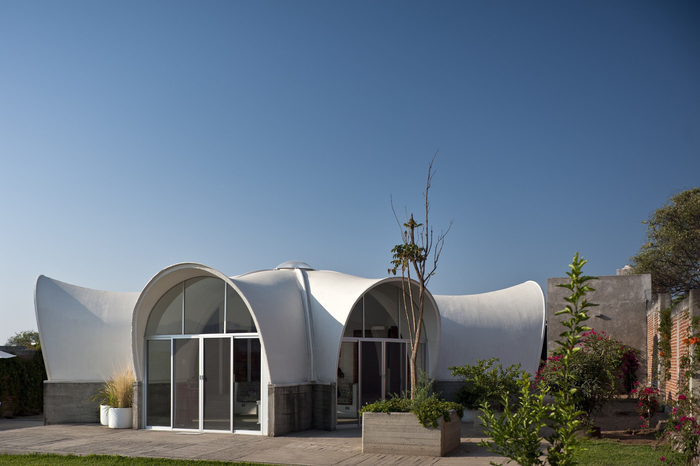 墨西哥 Tlayacapan 的现代私人住宅-21