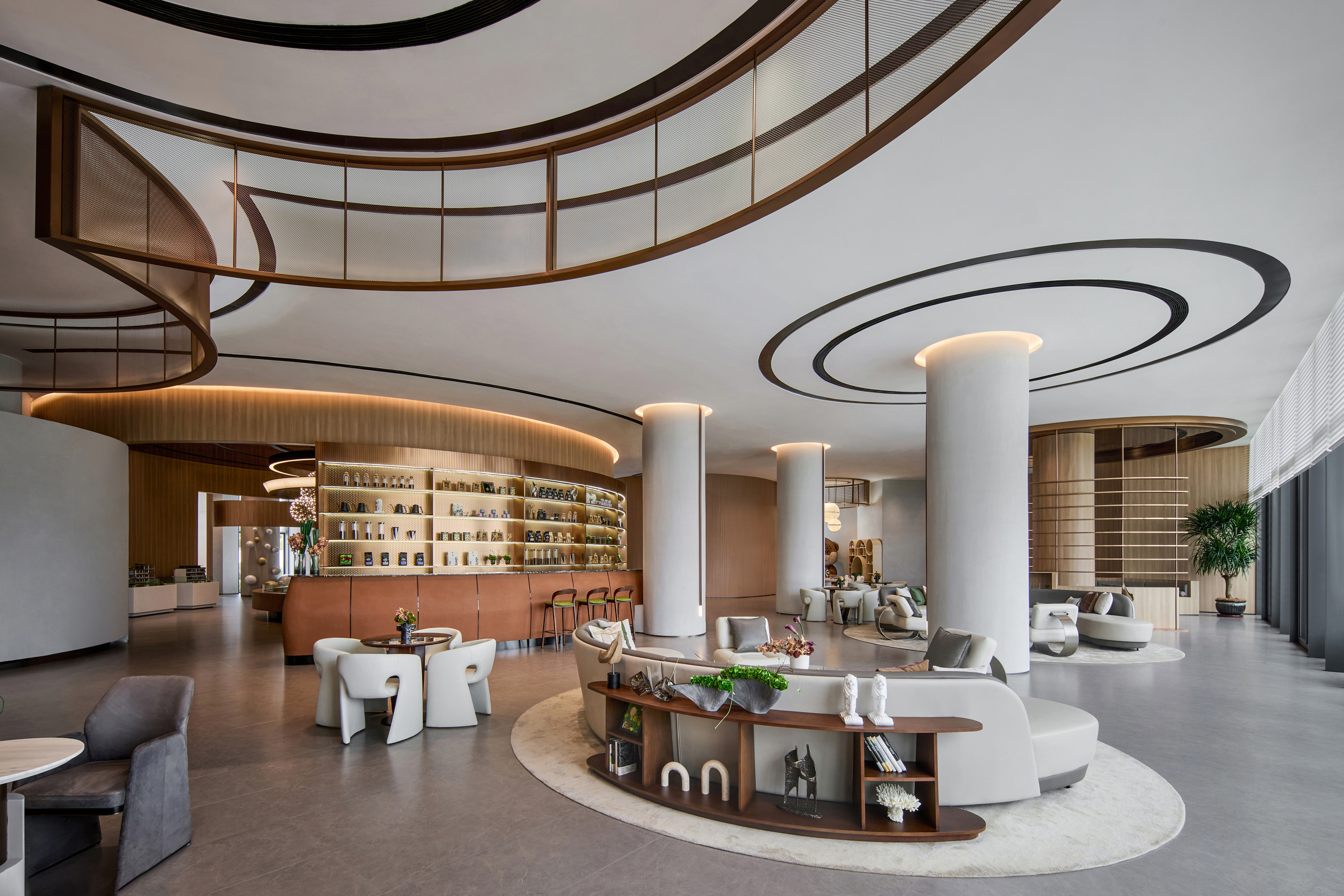 天津中新澜湖庭丨中国天津丨硬装设计为引擎联合设计,建筑设计为方标世纪建筑设计,景观设计为现工设计-63