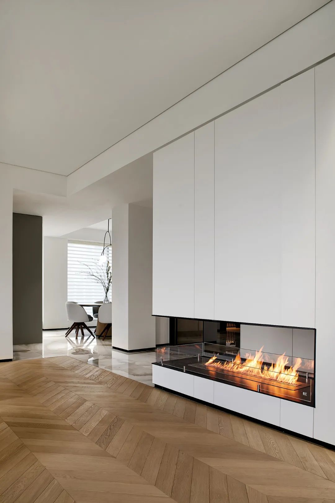 宁波 200㎡现代优雅美宅,诠释空间与人的契合点-12