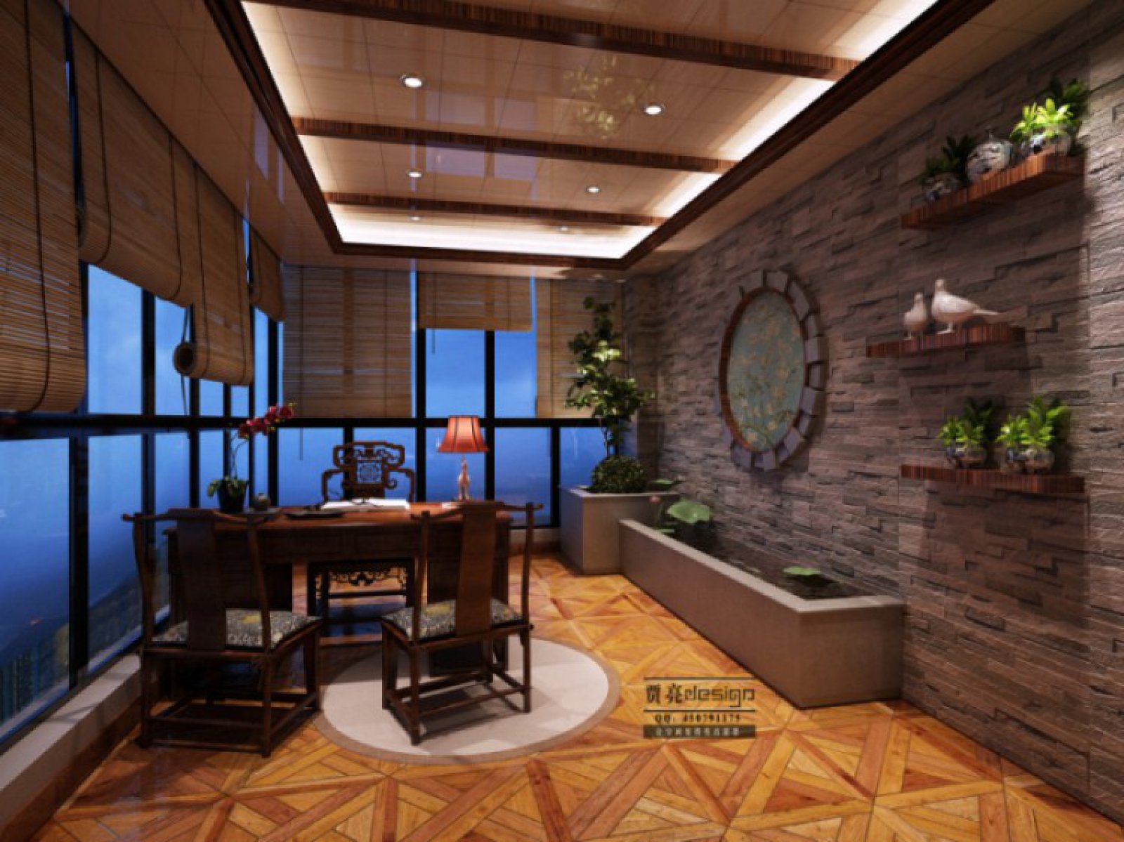 140㎡幸福里小区设计-7