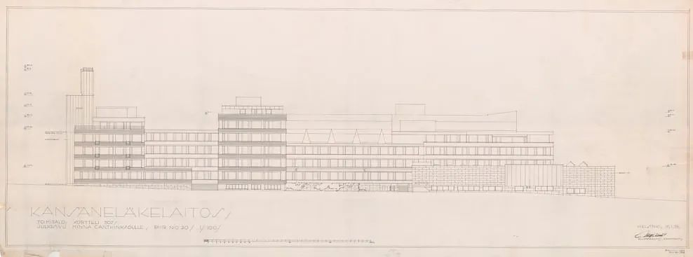 芬兰国家年金协会大楼丨芬兰赫尔辛基丨爱诺和阿尔瓦·阿尔托-17