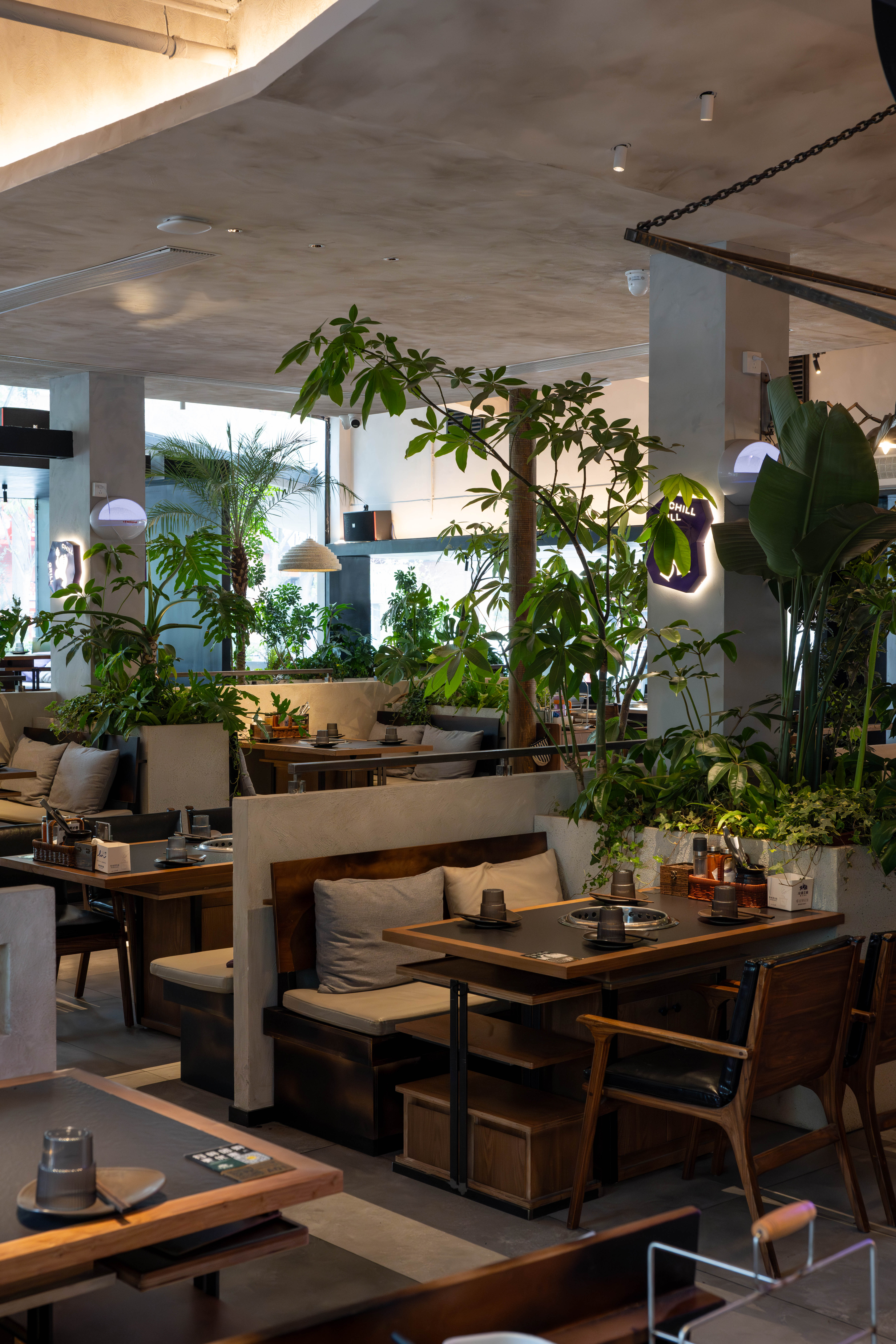 冷遇见暖融合烤肉丨中国郑州丨山野设计-34