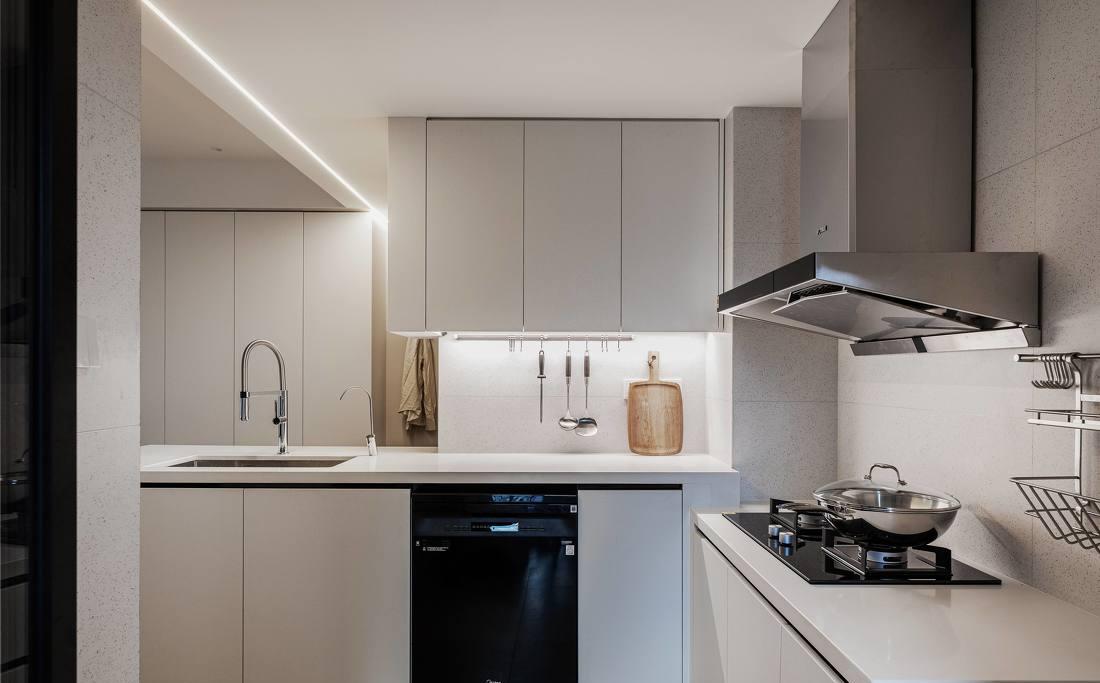 89㎡小三居现代简约设计-30