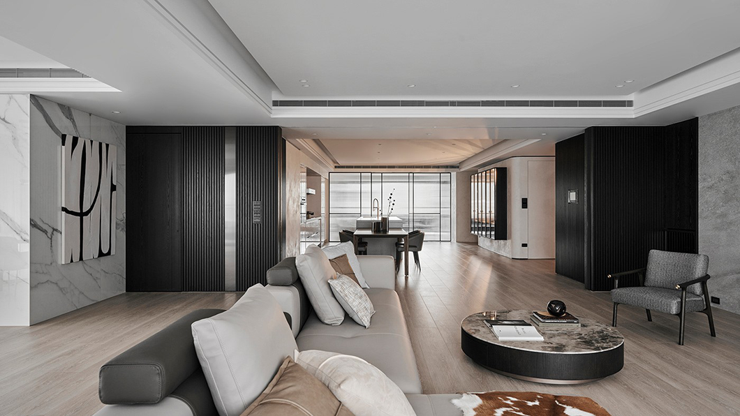 《川谷堂》简约大平层-10