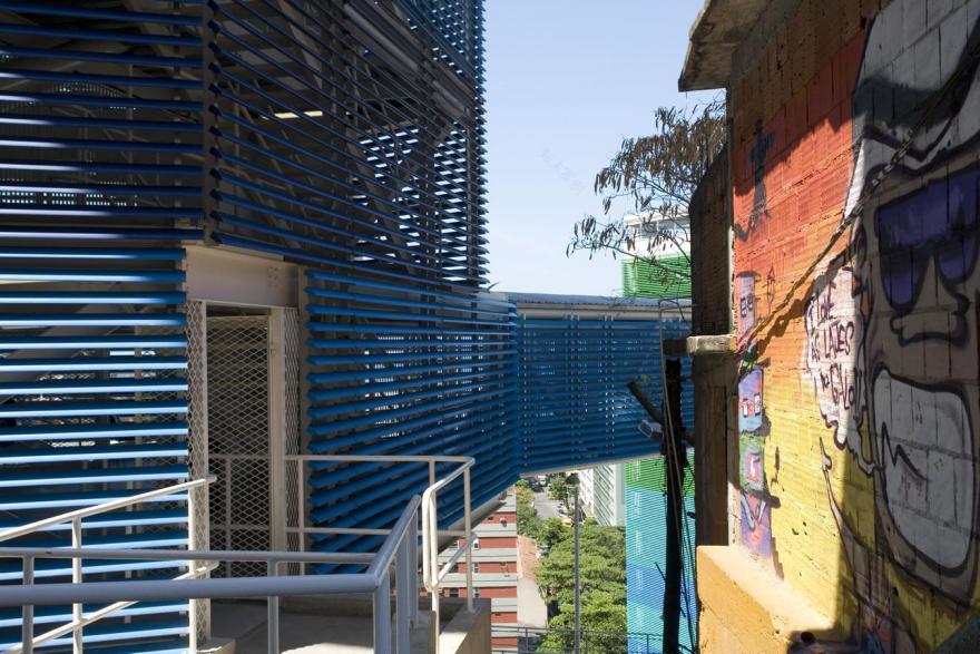 巴西里约热内卢" Cantagalo 社区空中走廊"设计-9