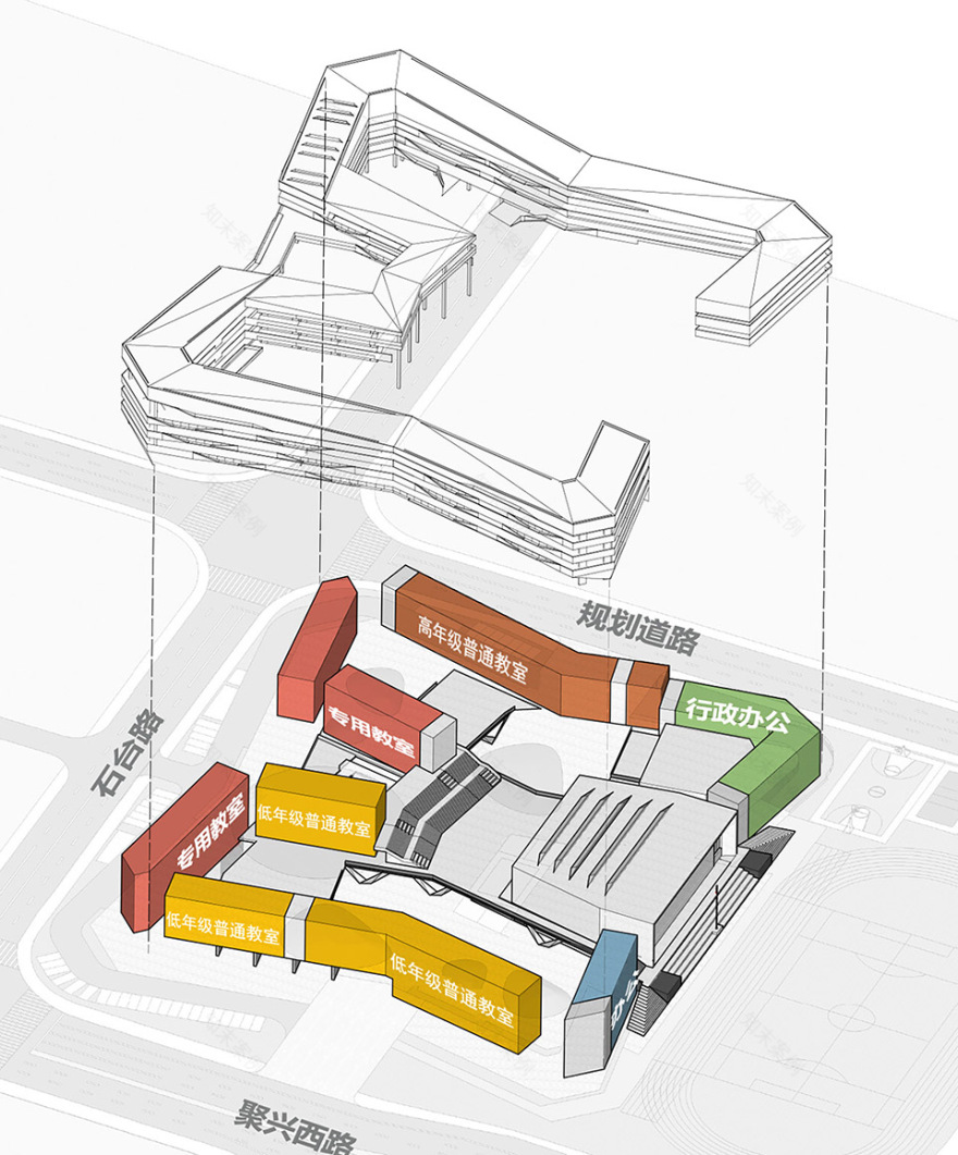 宁波市江北区甬江实验学校 / DC国际 · c+d 设计研究中心-30