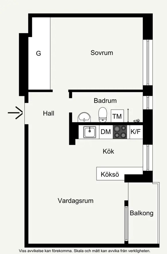 绿色设计翻新 45m2 一室公寓，打造和谐舒适空间-19