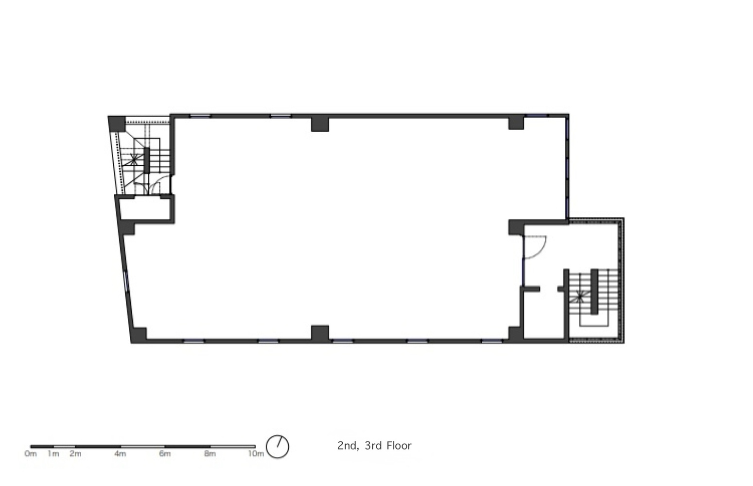 福冈多租户建筑中的格子丨日本福冈丨SAKO Architects-10