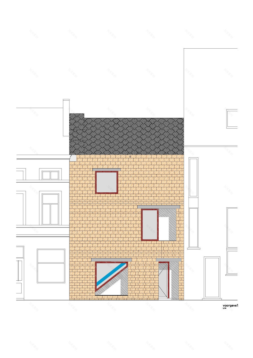 比利时小尺度住房的逆袭 · 突破传统的 Kavel Houses-58