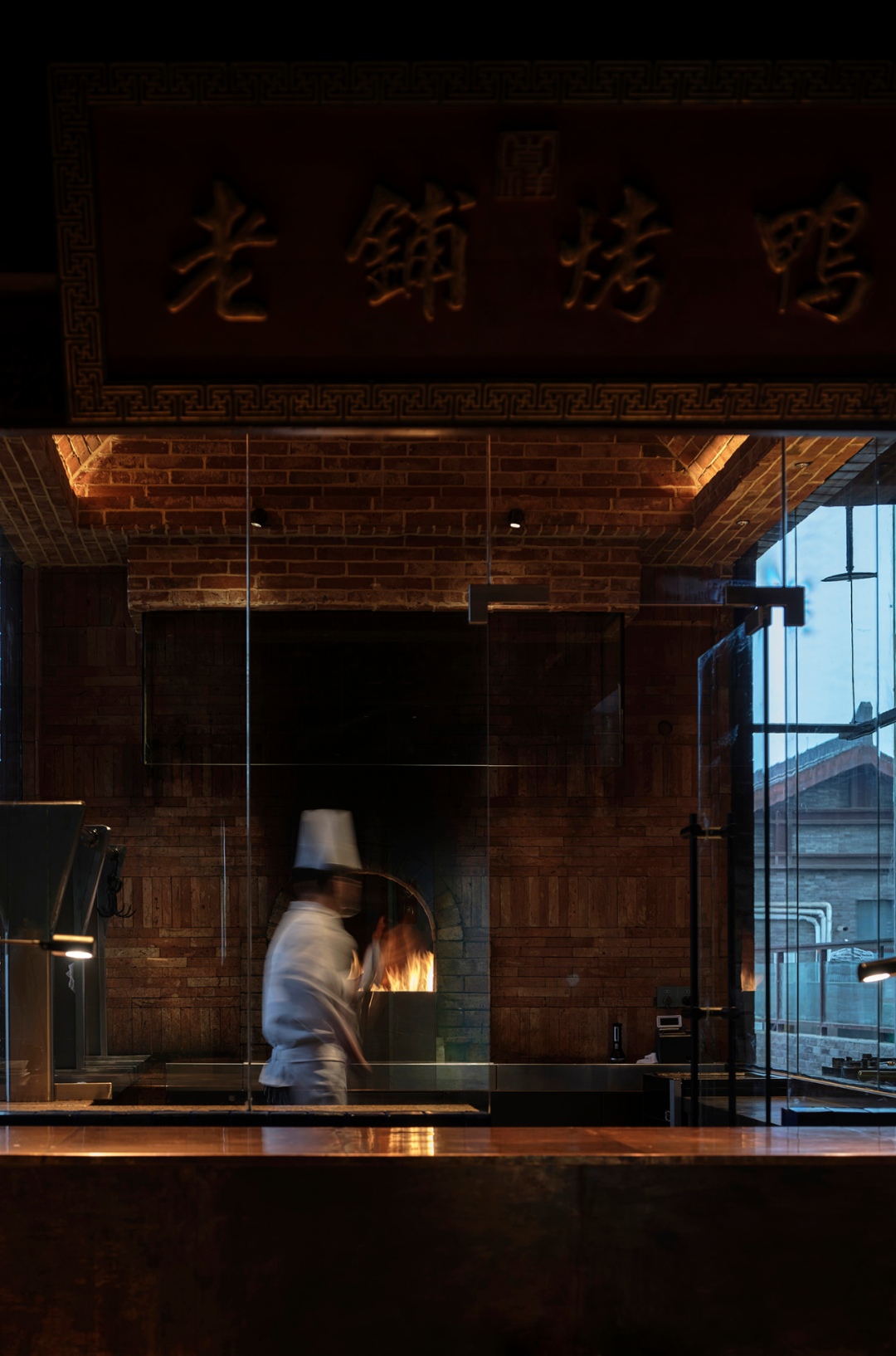 老铺烤鸭·老城根店丨中国西安丨陈海空间设计工作室-32