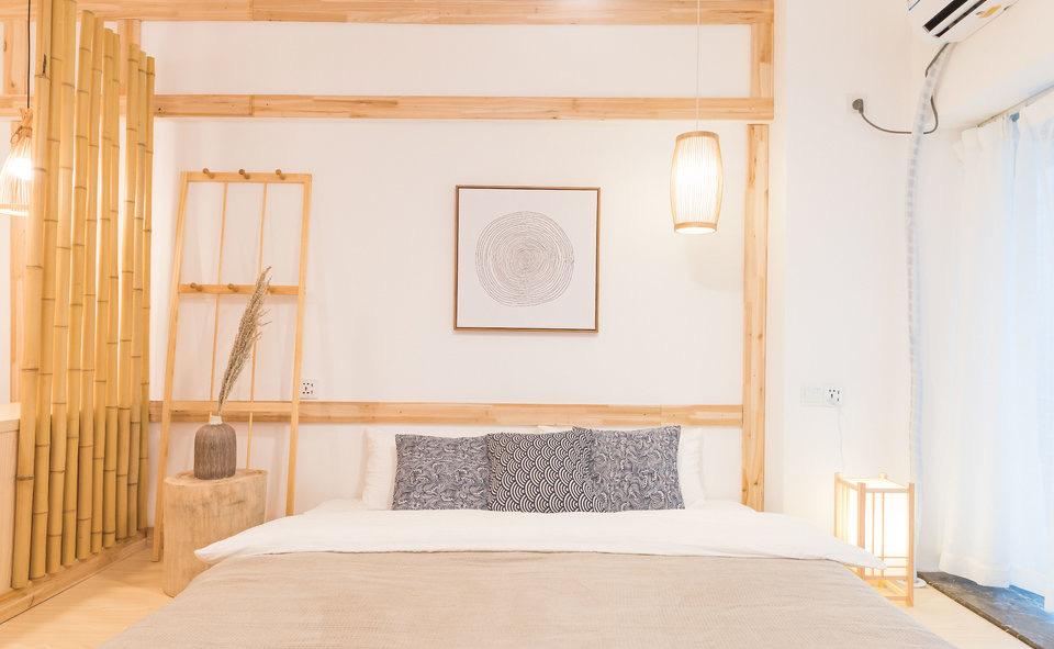 长沙城市民宿日式静谧软装-5