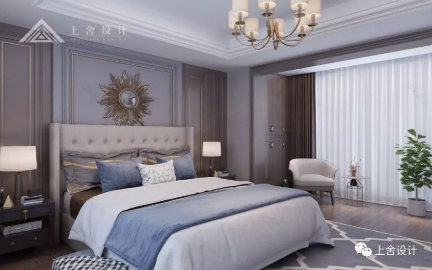 翡翠园简约美式家居,灰调缔造优雅舒适空间-40
