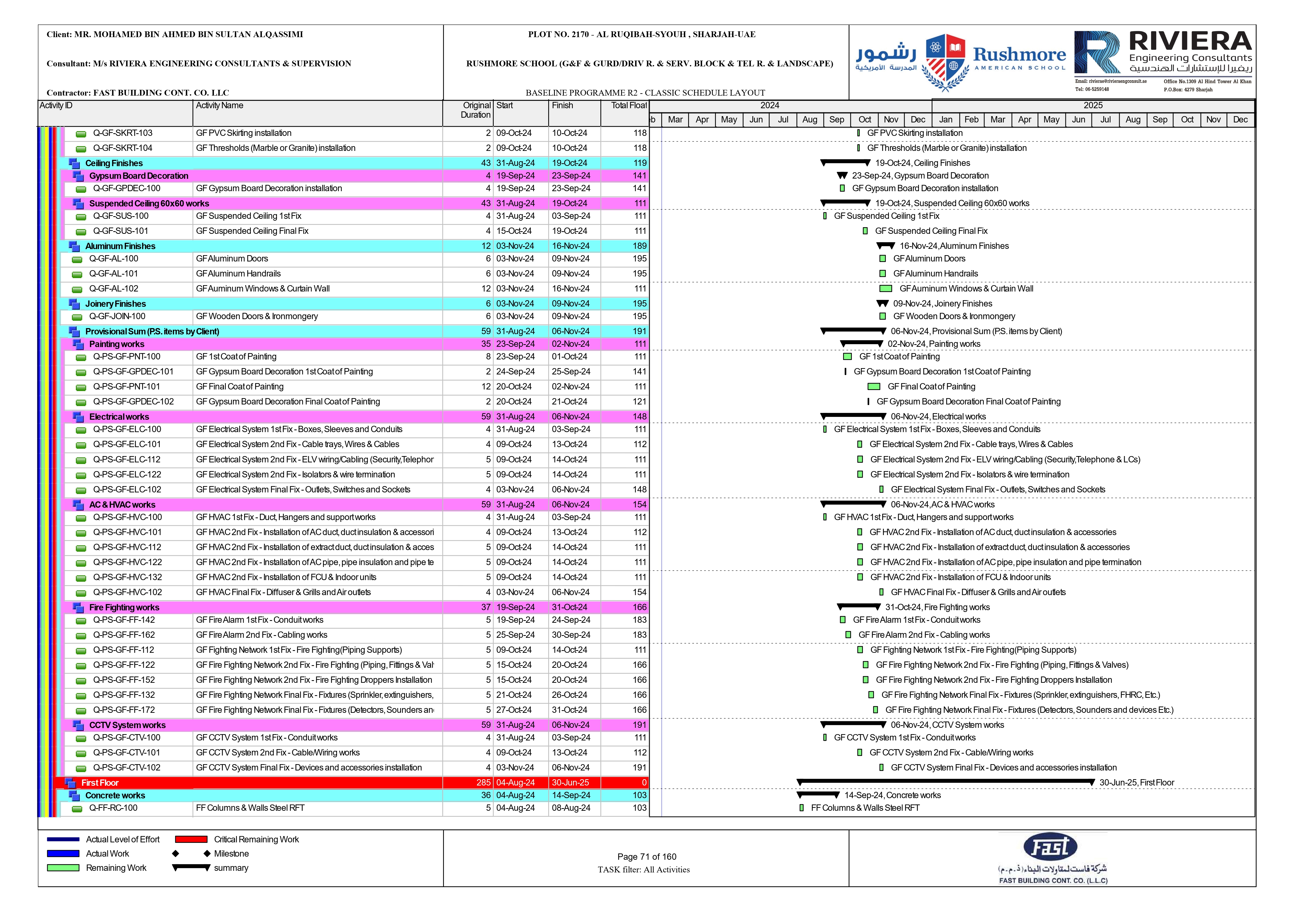 RUSHMORE SCHOOL - BASELINE R2 - CLASSIC SCHEDULE-20