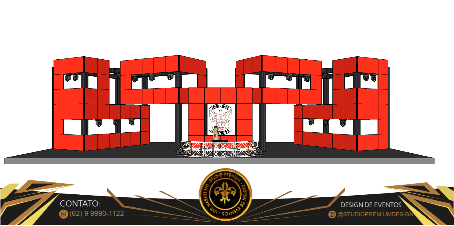 Palco DIREITO MACKENZIE 418 - AGÊNCIA TOY-5