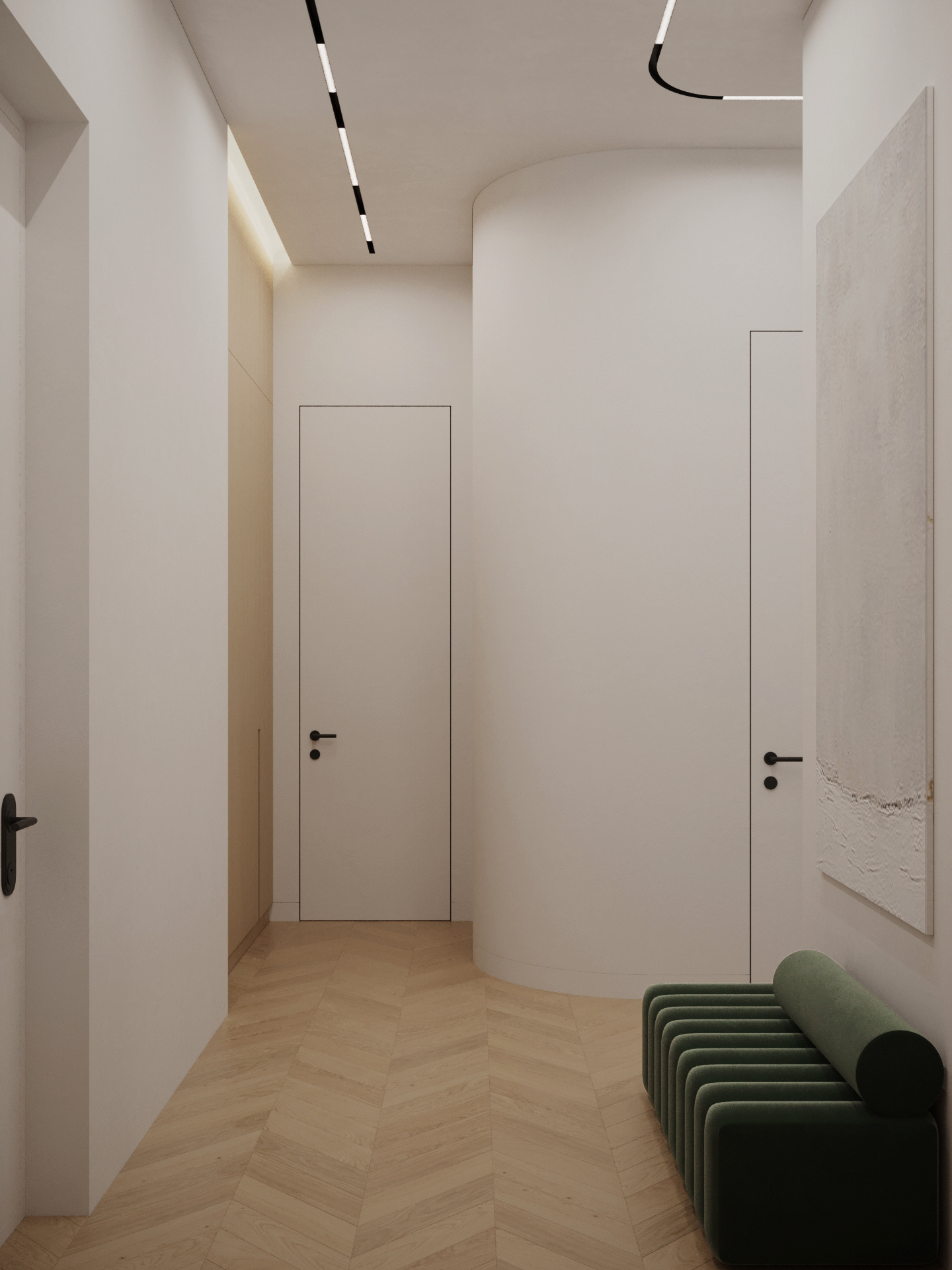 单一麦芽公寓室内设计-18