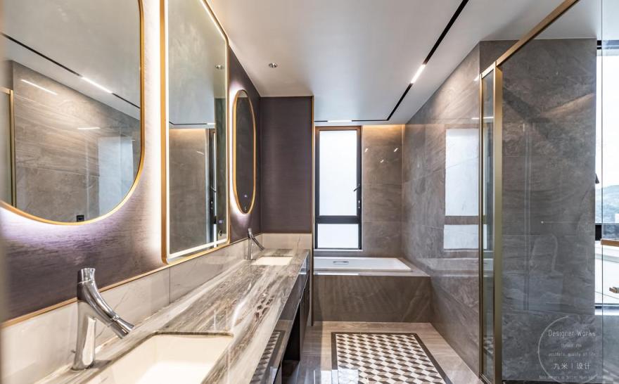 别墅空间设计丨九米设计-89