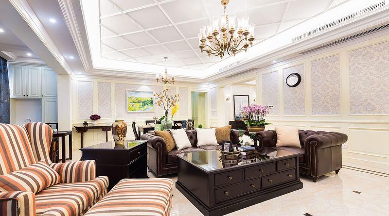 南昌绿地国际博览城160平美式风格设计-25