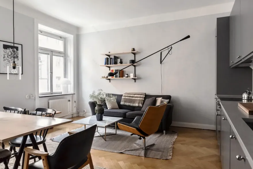 瑞典风格公寓设计欣赏-18