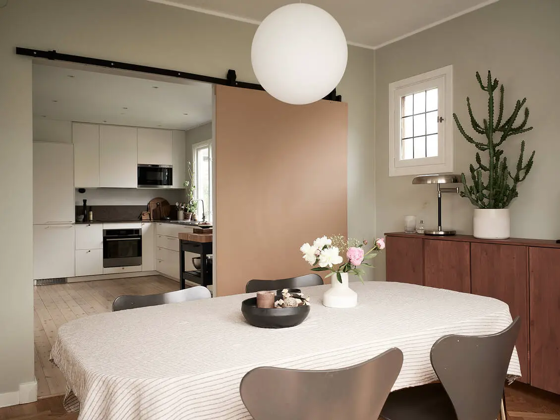 瑞典 40 年代公寓的优雅斯堪的纳维亚设计-10