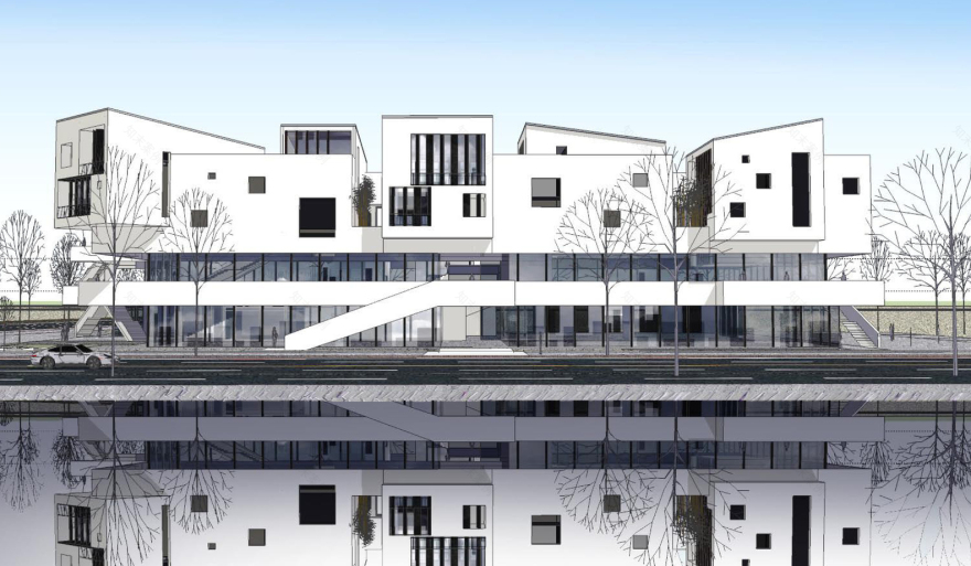 上海南翔邻里中心·空中村落-44