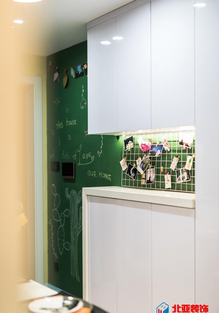 江苏北亚 75m²现代风 | 牛油果绿演绎自然秩序生活-0