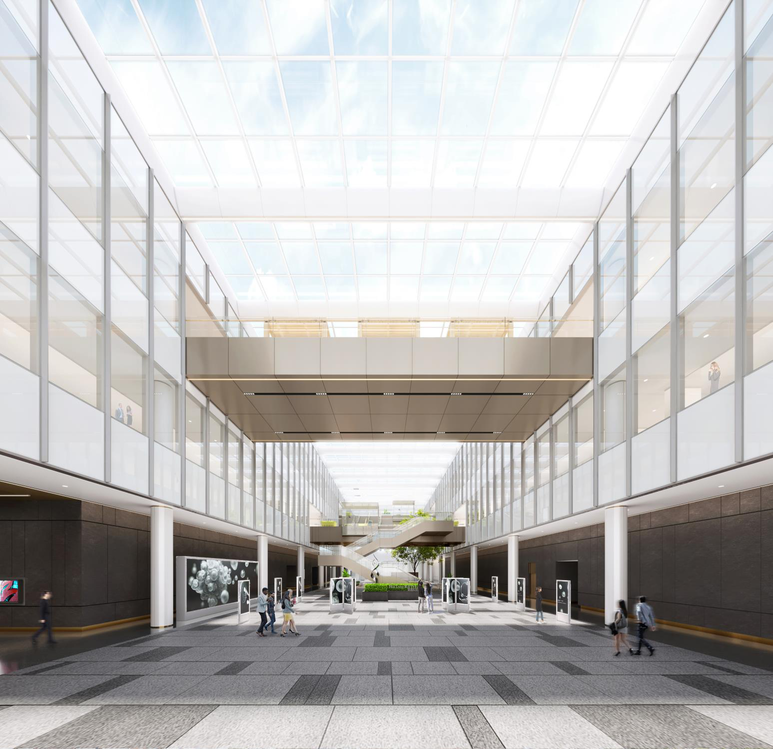 制药公司办公室及员工餐厅设计-1