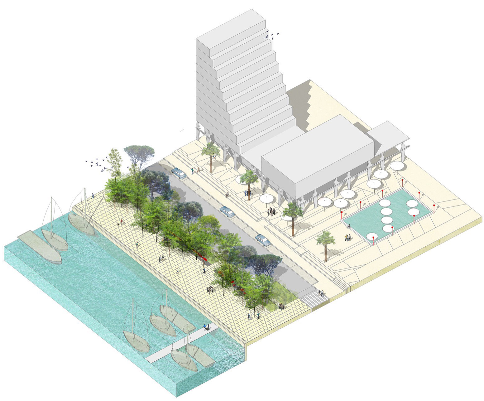 La Ballade 滨海区域规划丨法国丨Agence Leclercq Associés-37