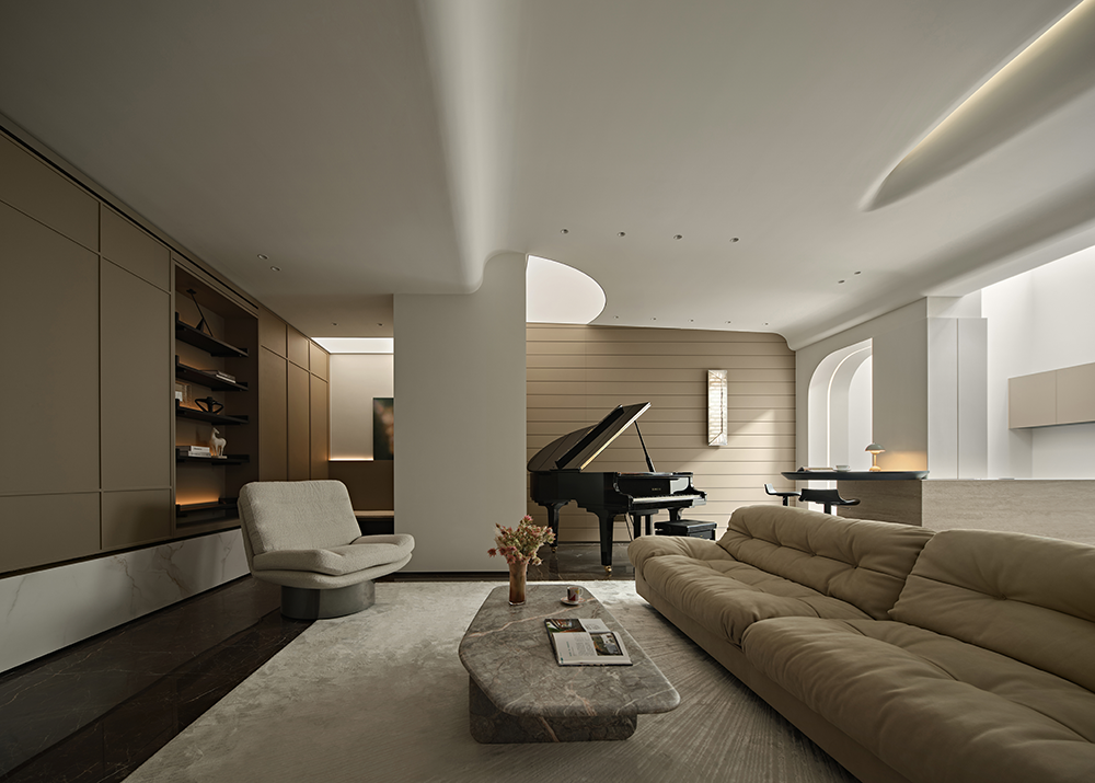 SKH观享际丨南京536㎡简约别墅丨中国南京丨观享际SKH室内设计-5