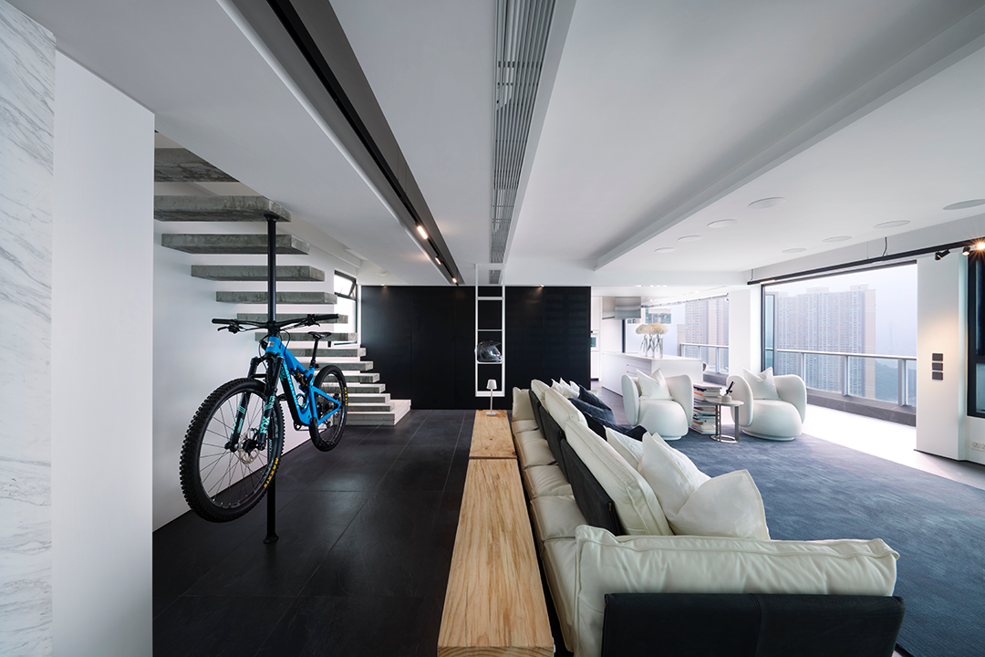 香港青山公路复式海景豪宅设计丨中国香港丨郑炳坤-21