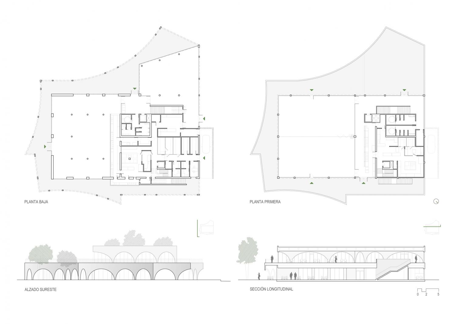 西班牙 Zaragoza 的绿色社交餐厅设计丨José Romero-23