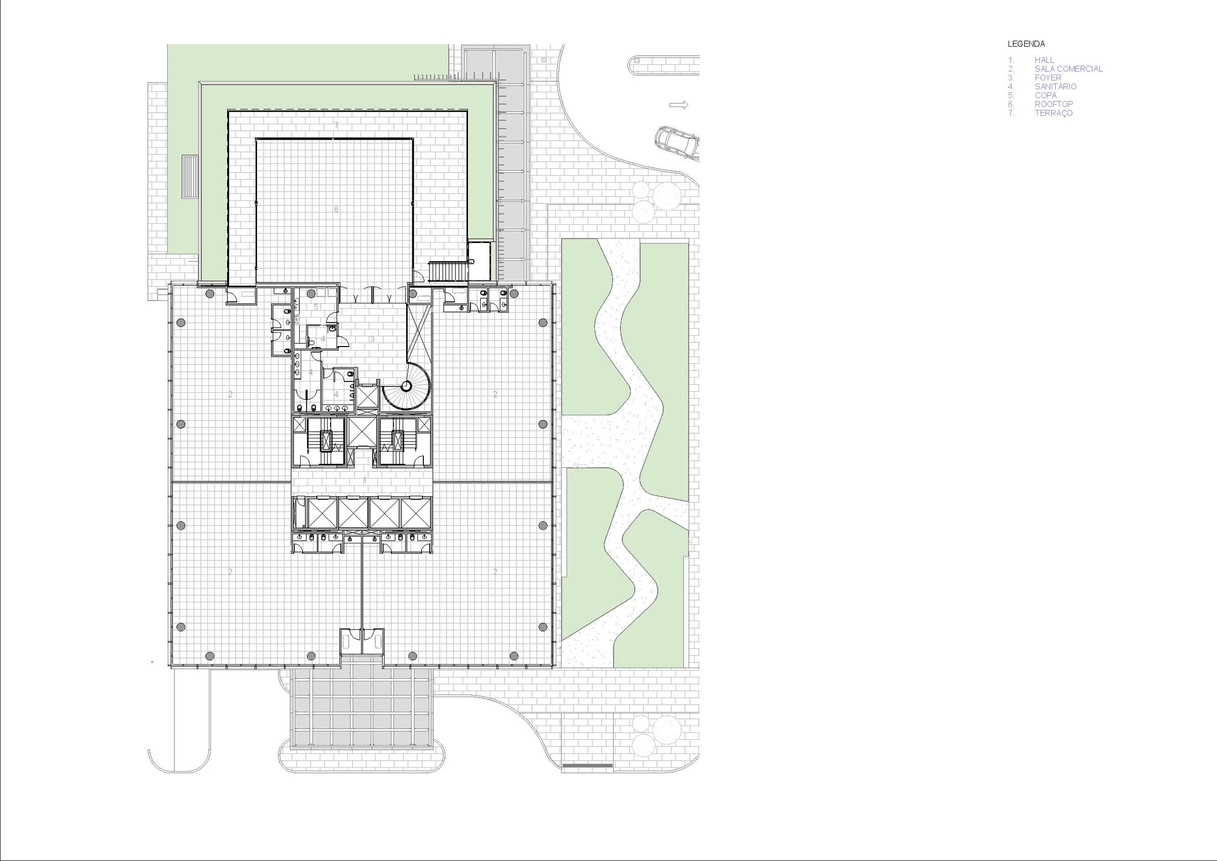 Sky Galleria 商业办公与服务大楼丨巴西丨ACIA Arquitetos-76