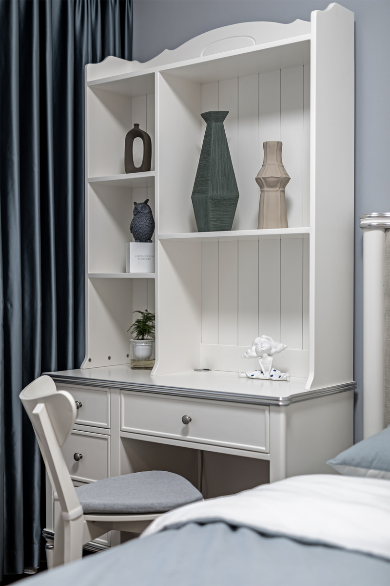 乌托邦世界的优雅灰绿美式风-37