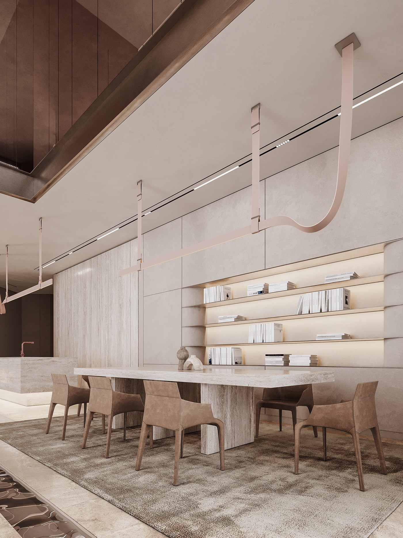 高级素色+木质风 别墅设计！-22