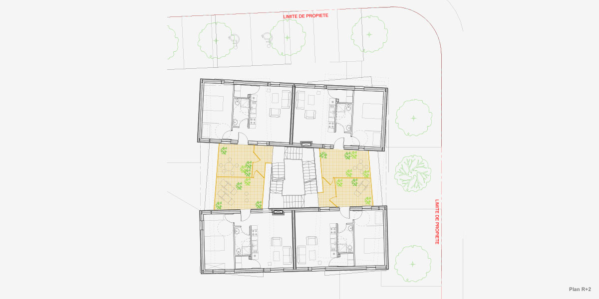 10 logements collectifs individualisés - CoCo architectureCoCo architecture-7