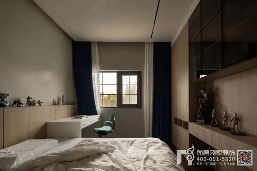 现代别墅设计 · 家人之名,幸福空间丨杭州尚层装饰-63