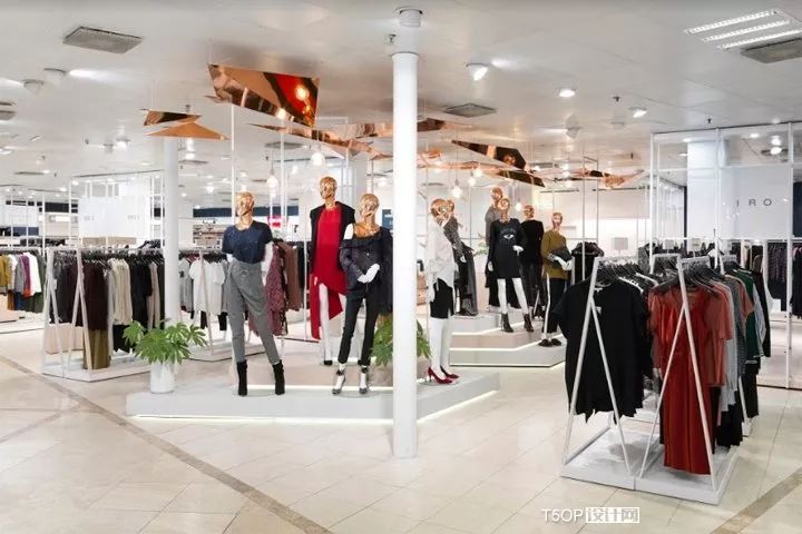 丹麦Magasin du Nord百货女装店设计-5