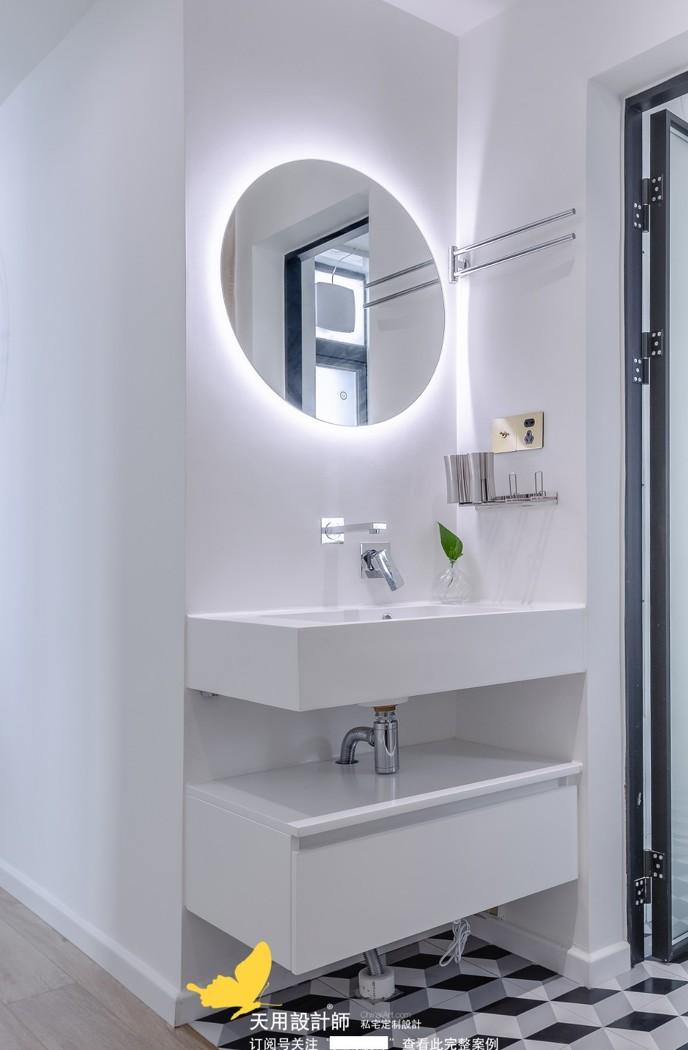 北欧现代简约风,两房改三房的实用与颜值在线设计-51